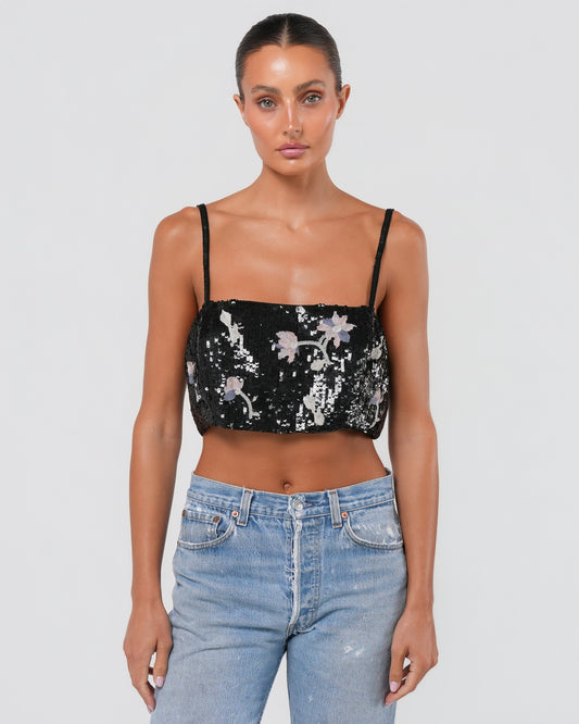 FW 2000 Runway Sequin Top