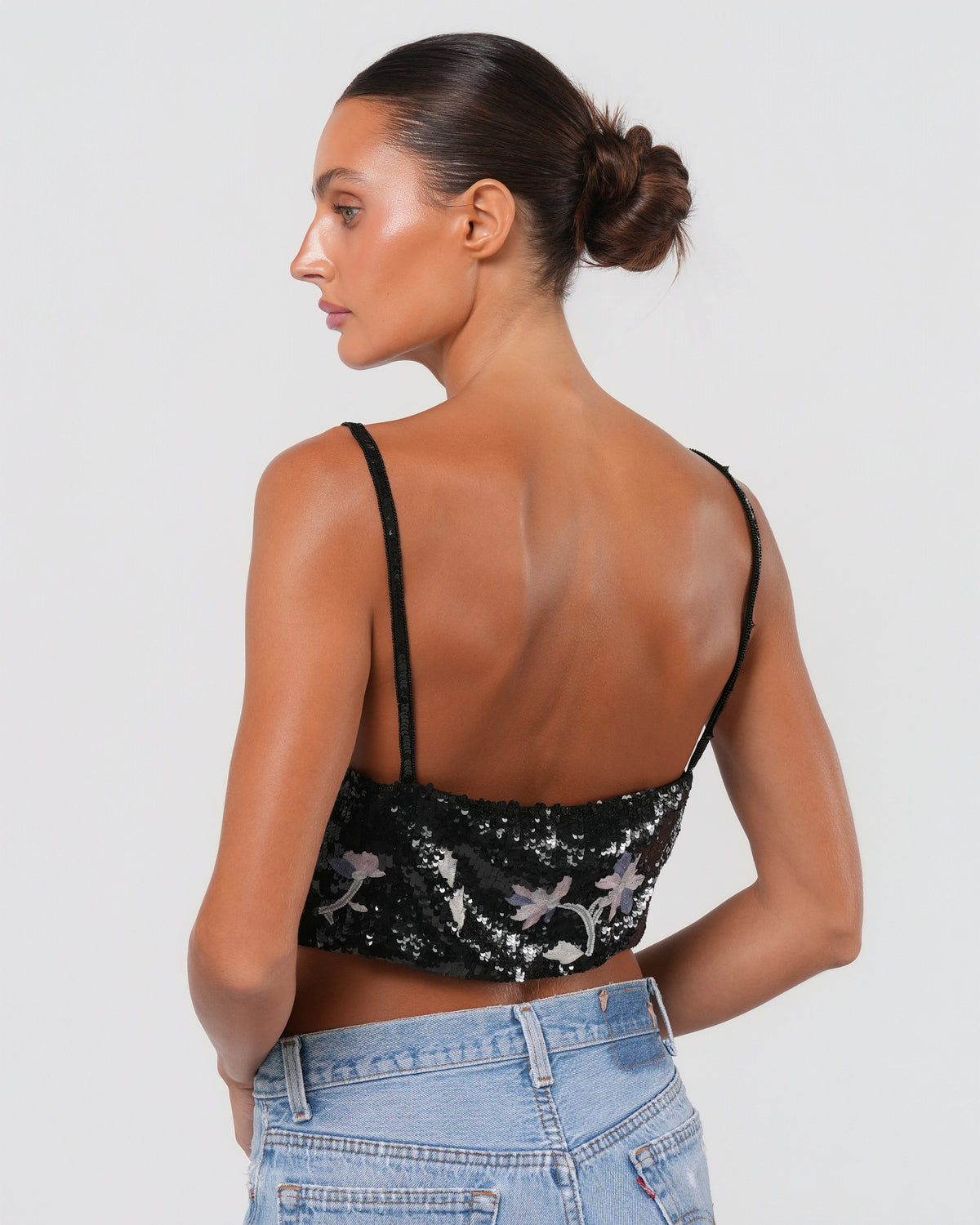 FW 2000 Runway Sequin Top