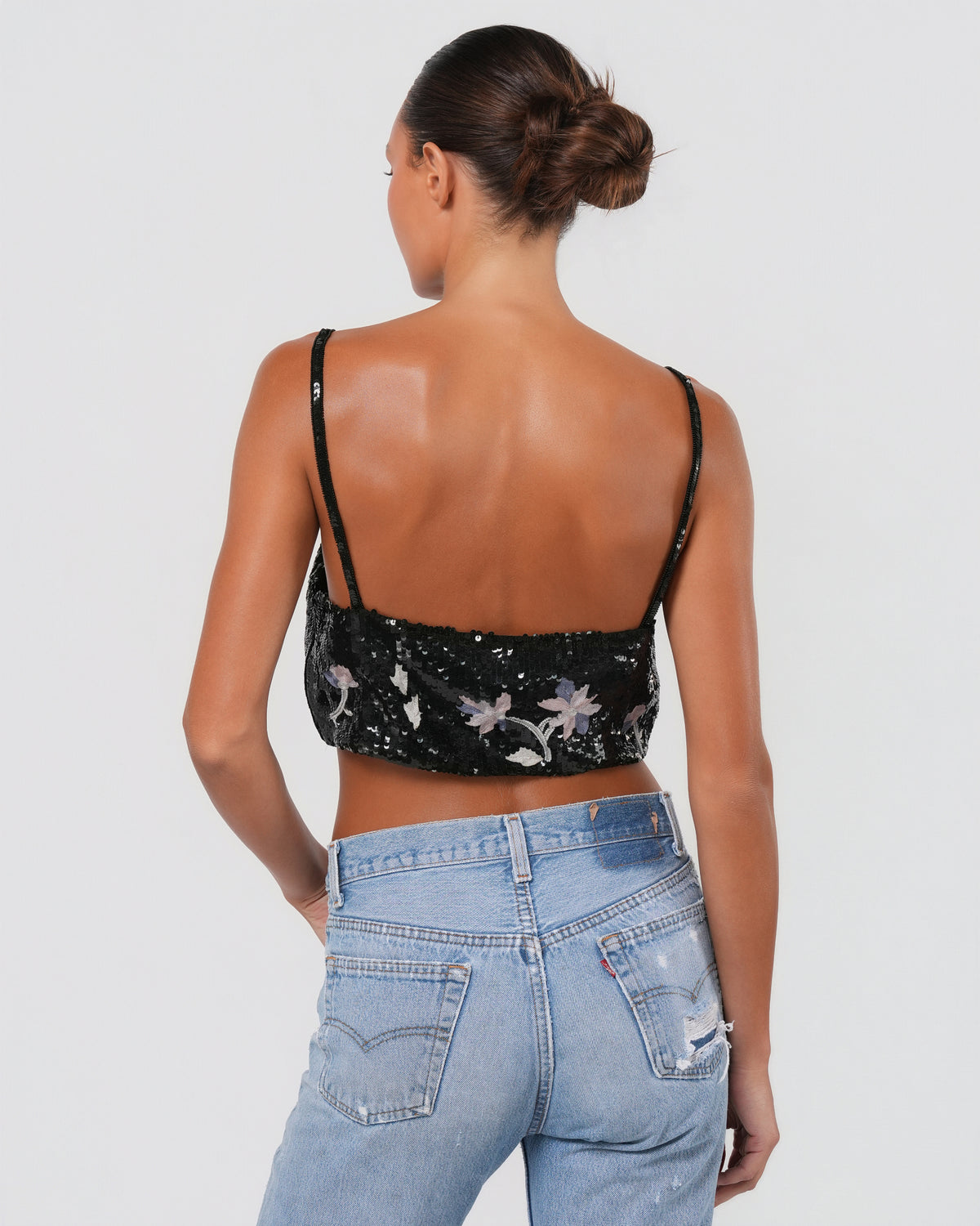 FW 2000 Runway Sequin Top