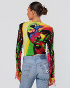SS 2000 Psychedelic Print Bodysuit
