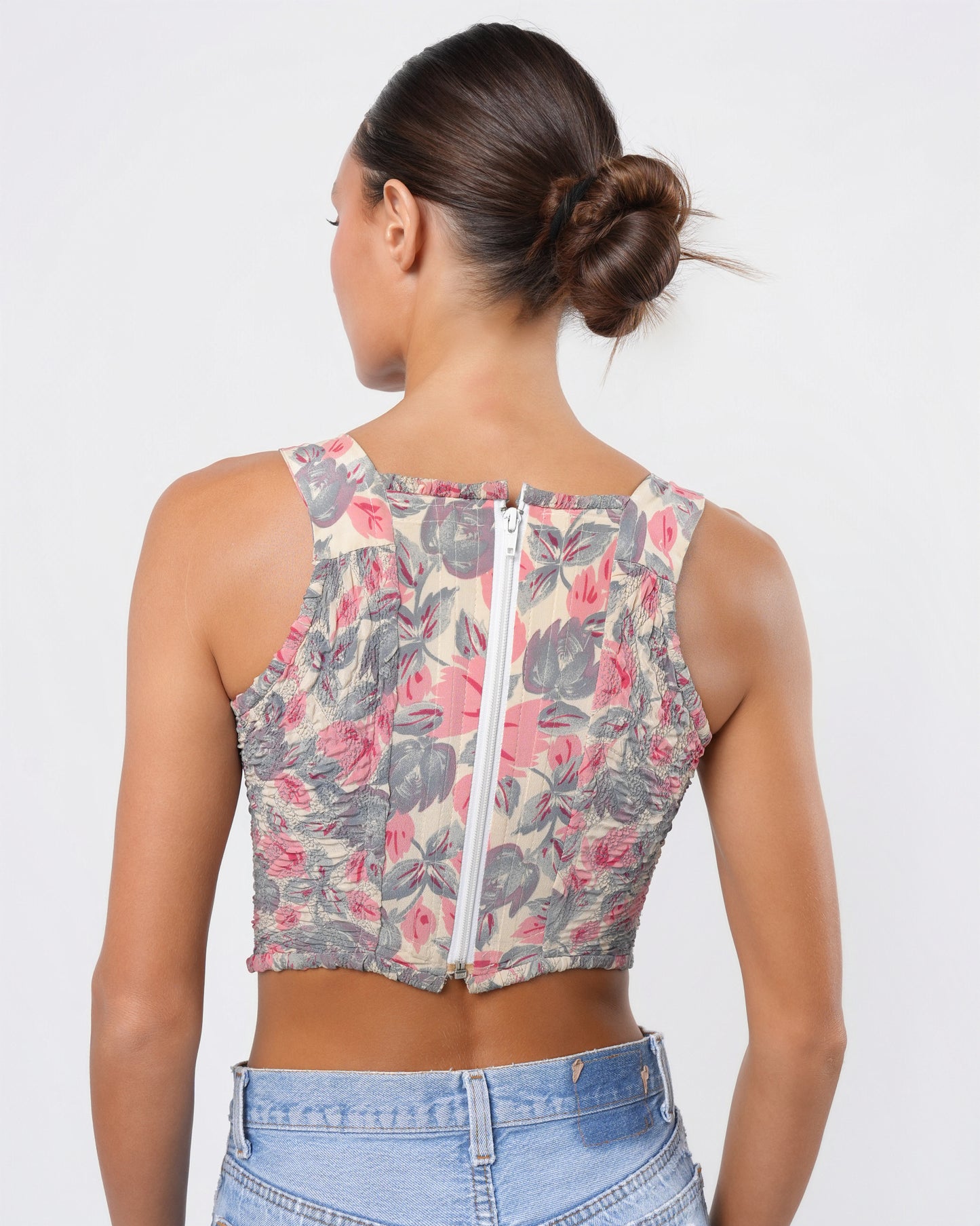 1988 Runway Floral Corset