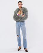 FW 2000 Runway Feather Bolero