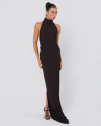 FW 2007 High Neck Backless Gown