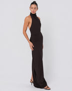 FW 2007 High Neck Backless Gown