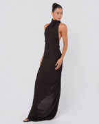 FW 2007 High Neck Backless Gown