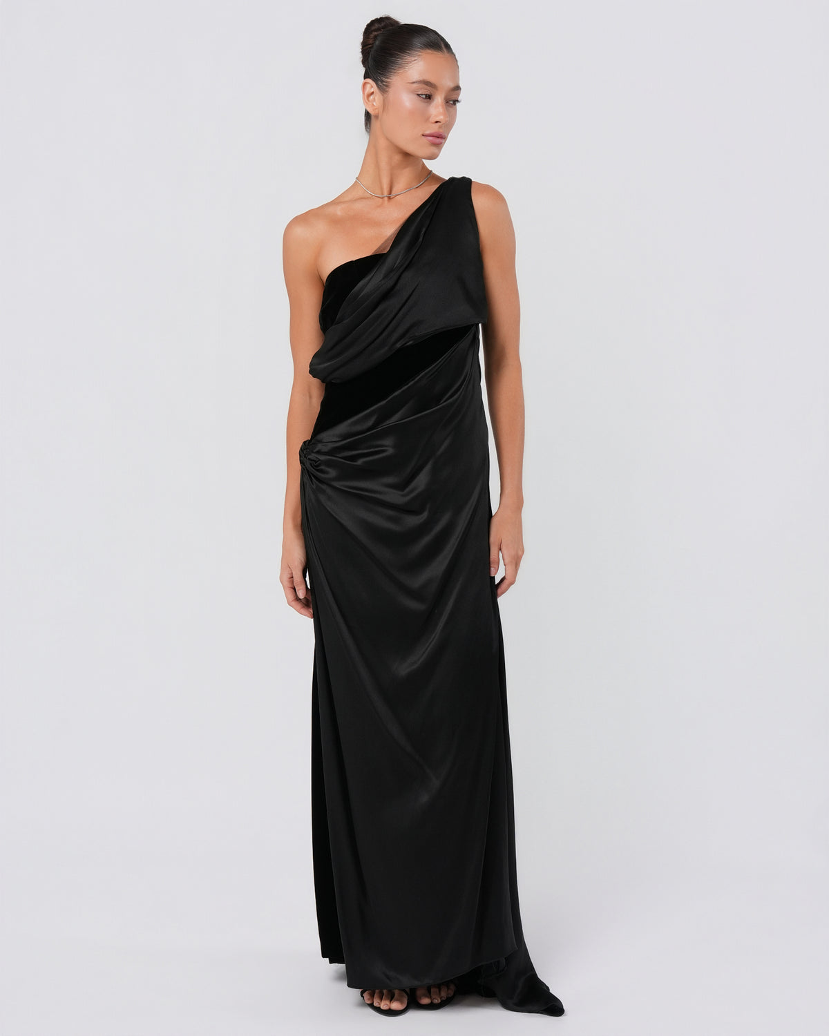 FW 2007 Velvet And Satin Gown