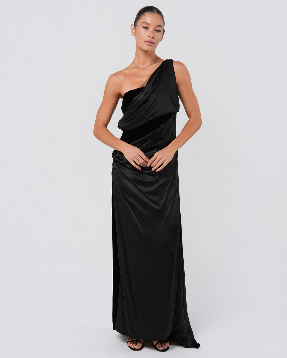 FW 2007 Velvet And Satin Gown