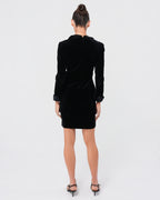 SS 1995 Velvet Corset Dress