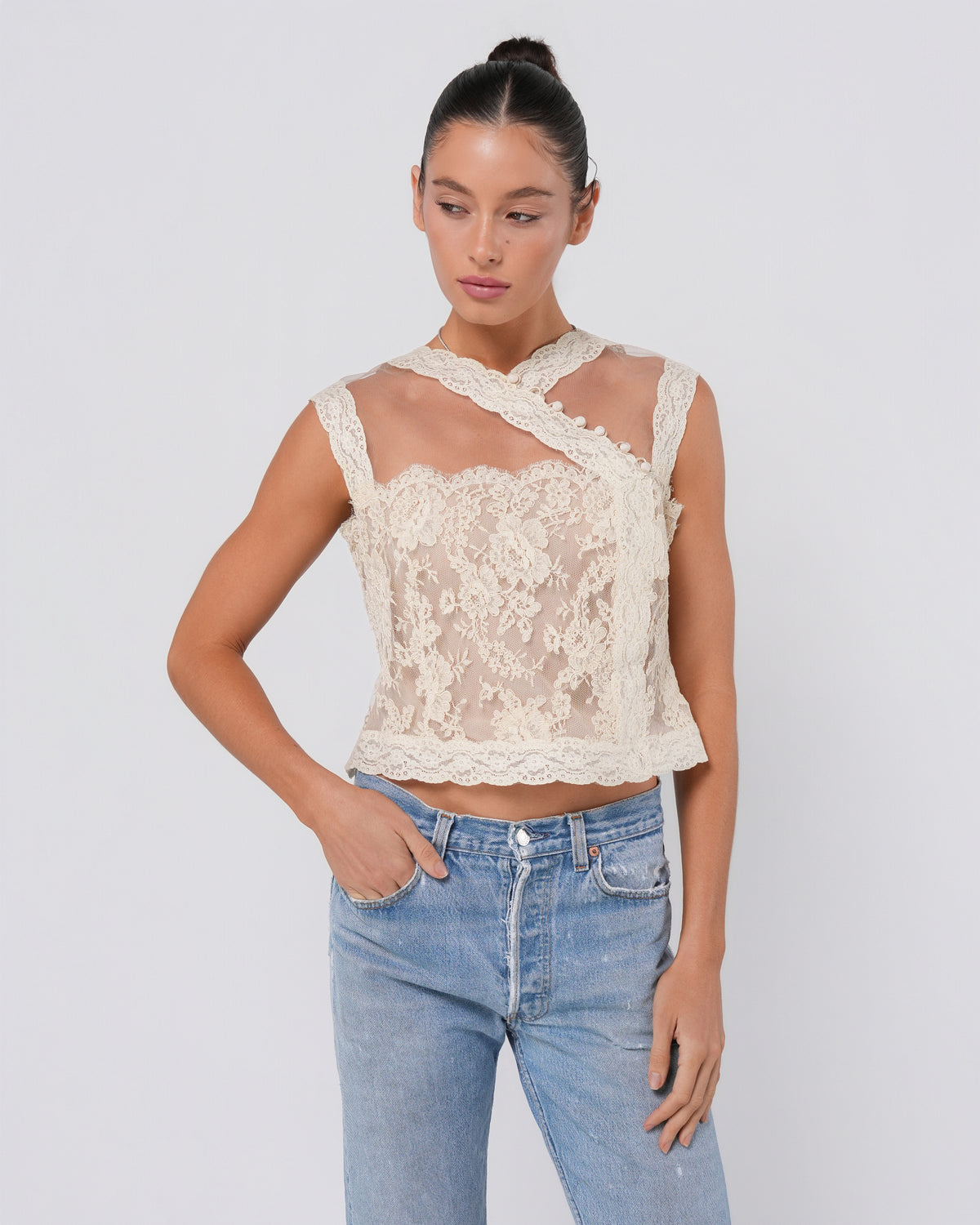 2000s Lace Top