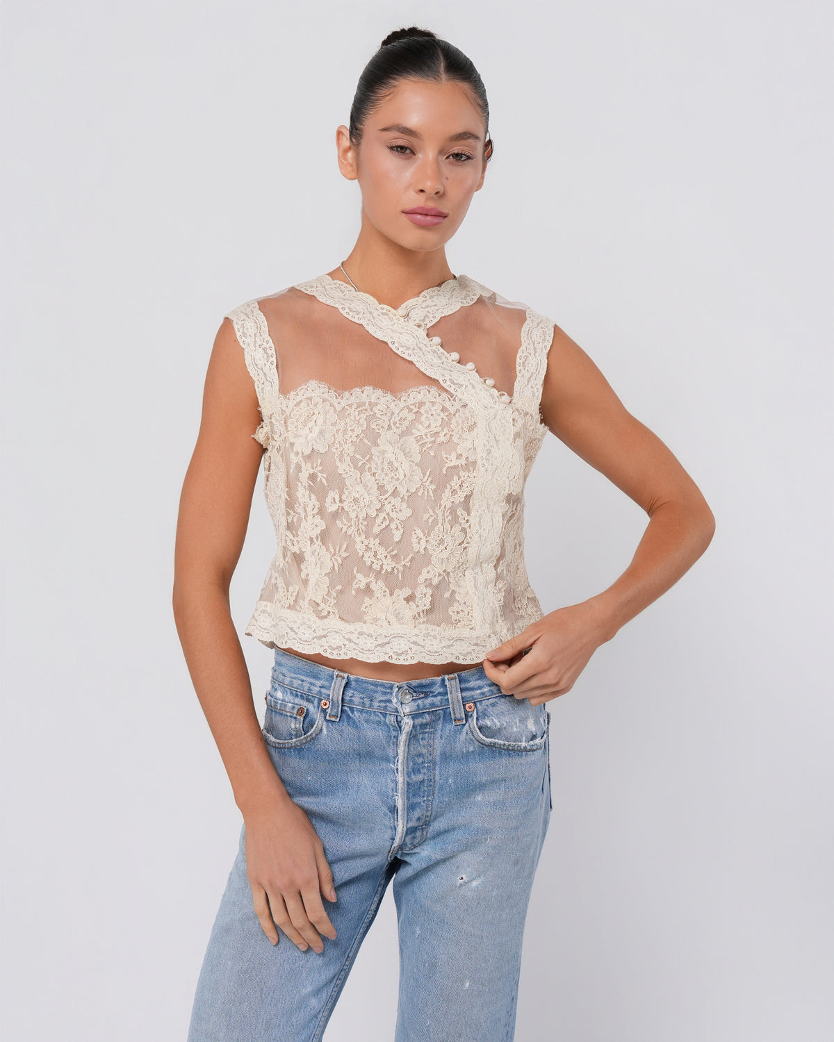 2000s Lace Top