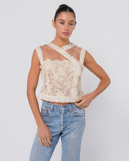 2000s Lace Top