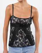 FW 1996 "Dante" Lace Tank Top