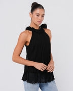Neck-Tied Bow Top