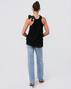 Neck-Tied Bow Top