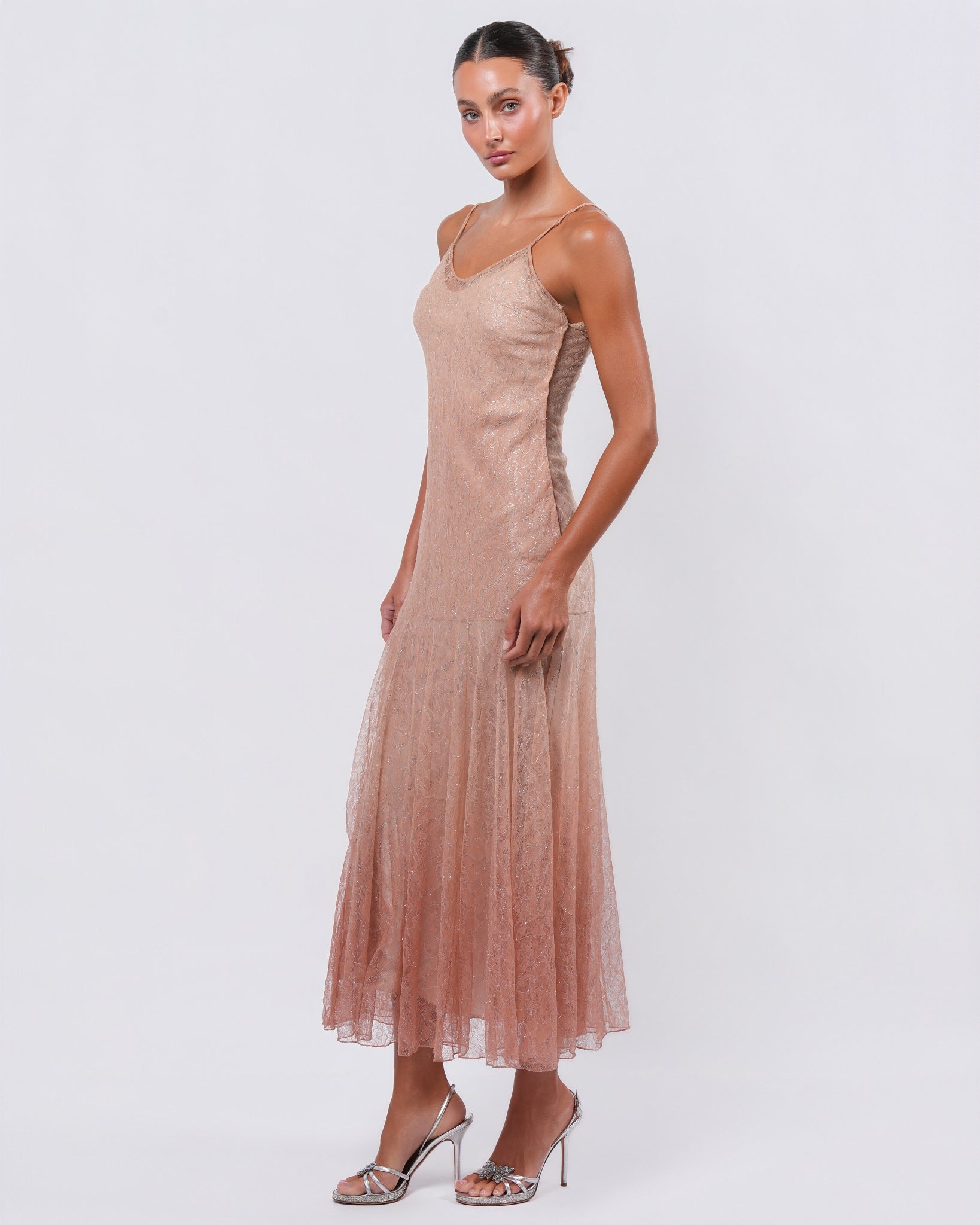 FW 2000 Ombre Lace Dress