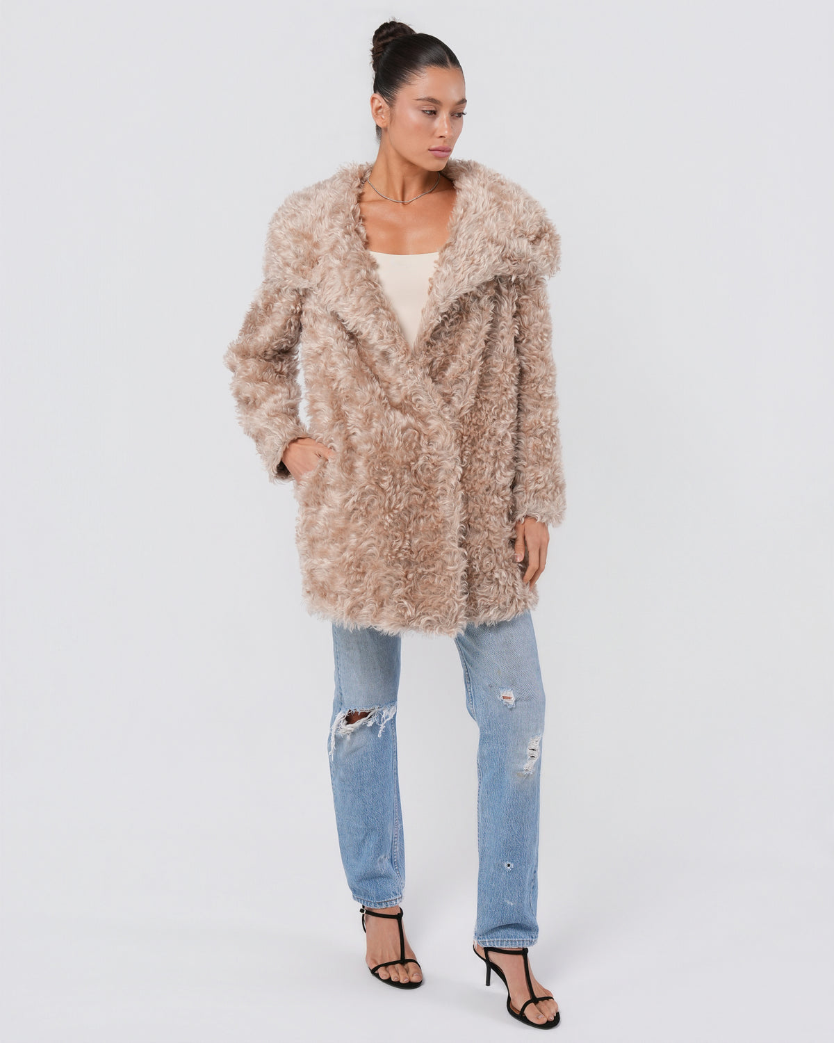 FW 2007 Faux Fur Coat