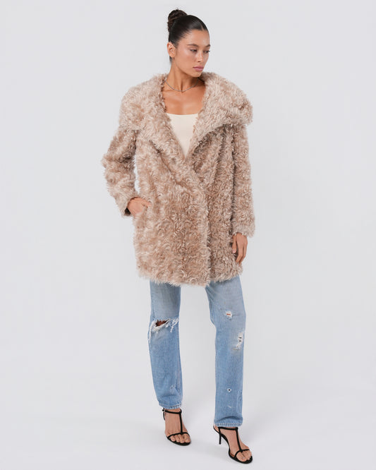 FW 2007 Faux Fur Coat