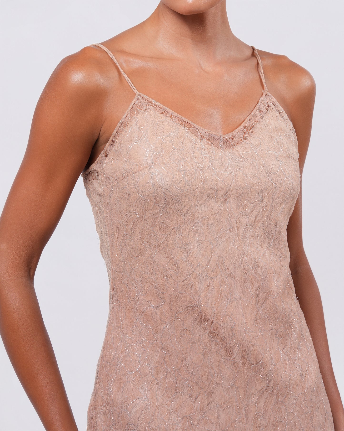 FW 2000 Ombre Lace Dress