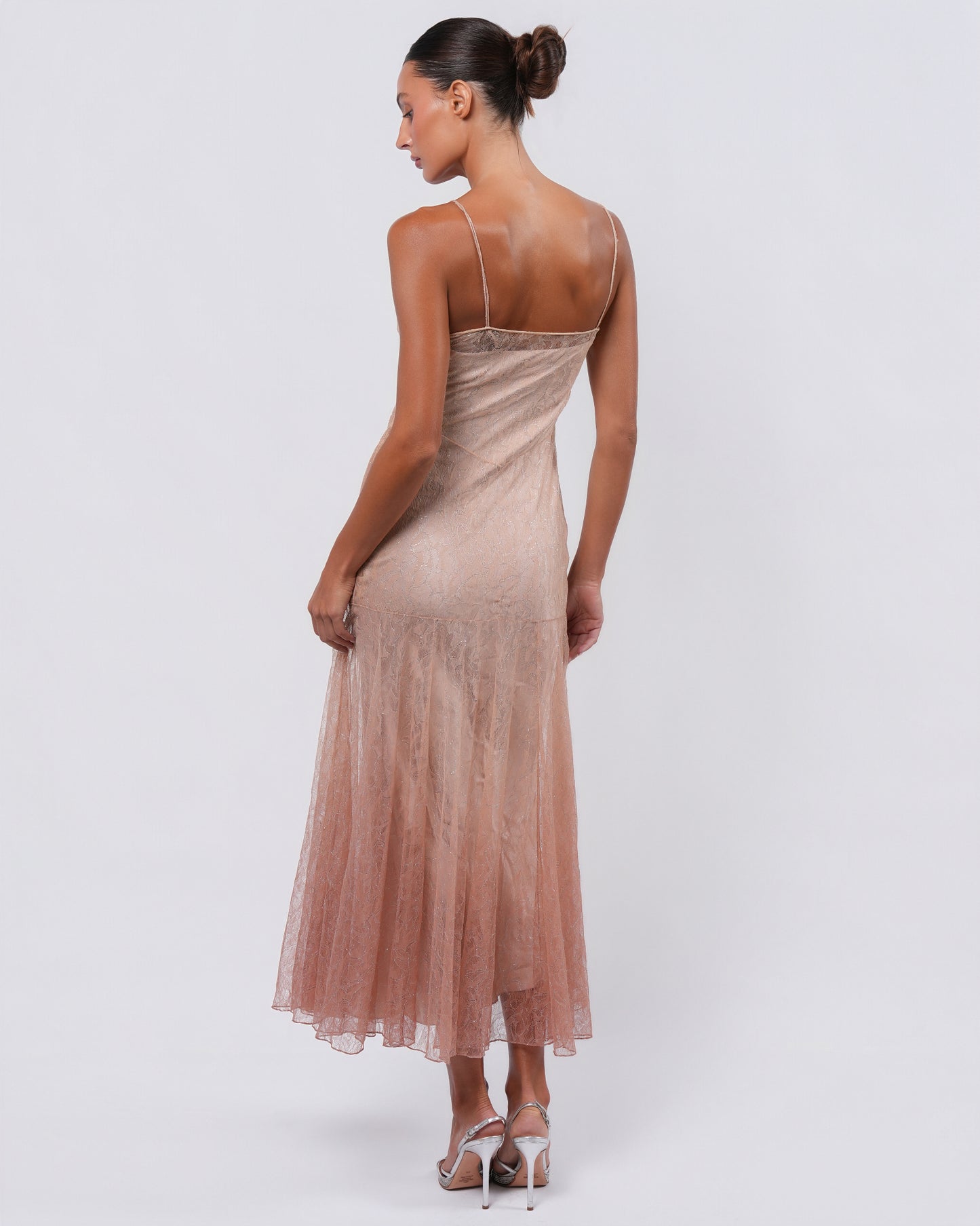 FW 2000 Ombre Lace Dress