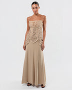 SS 2002 Silk And Lace Runway Gown