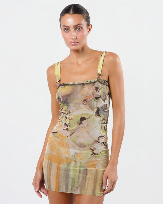 SS 2004 Degas Print Dress