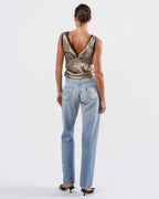 Gold Wrap Tank Top