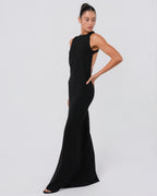 SS 2016 Open Back Dress With Lion Detail