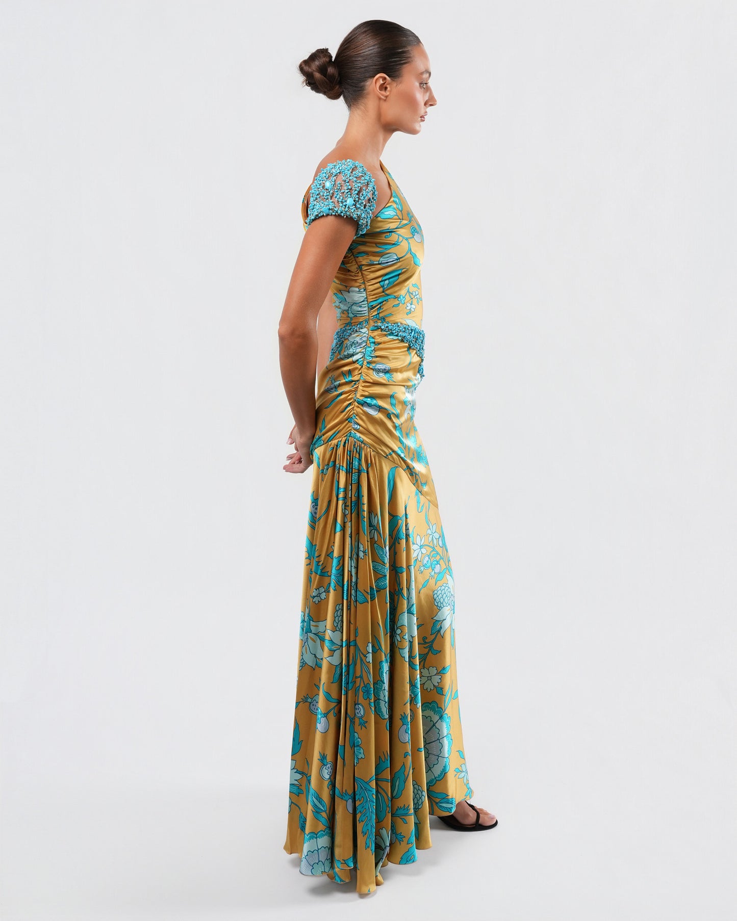 SS 2006 Embellished Silk Gown