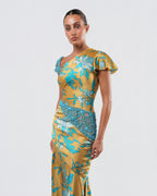 SS 2006 Embellished Silk Gown