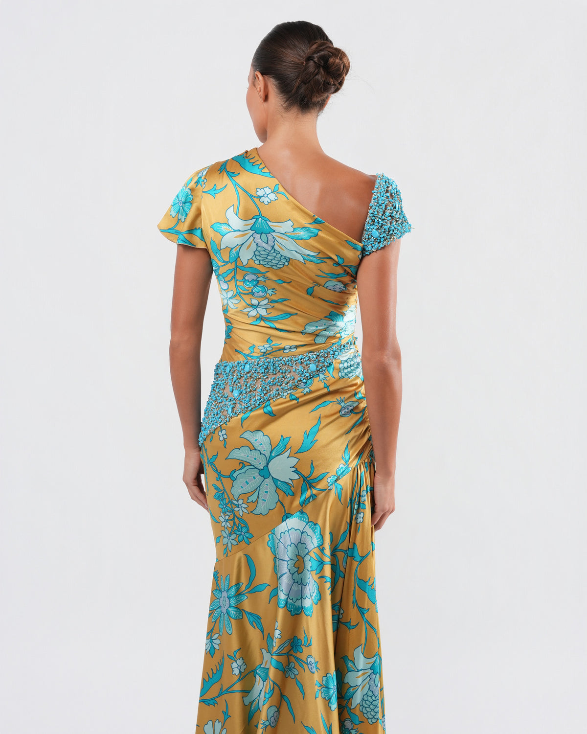 SS 2006 Embellished Silk Gown