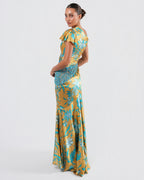SS 2006 Embellished Silk Gown