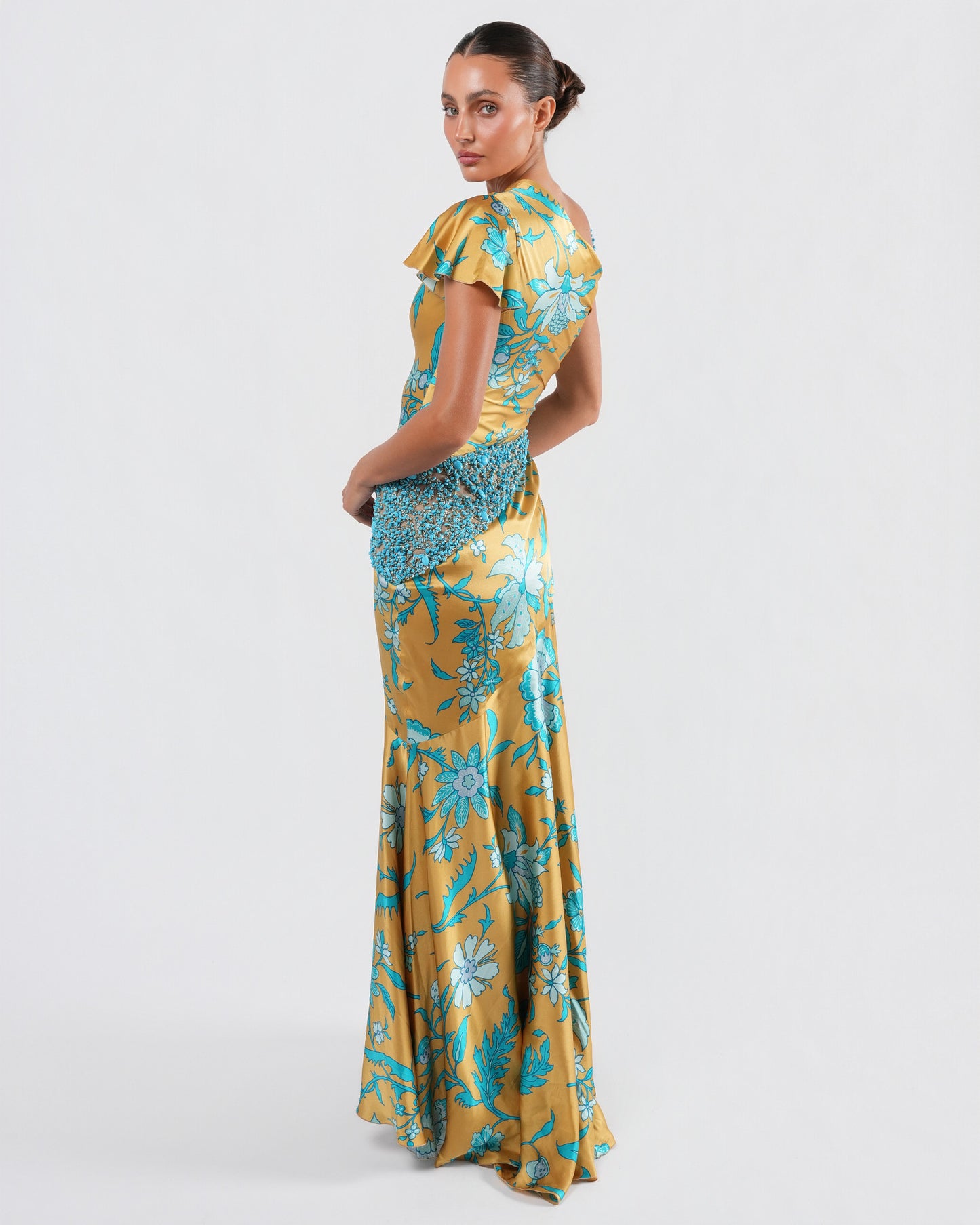 SS 2006 Embellished Silk Gown