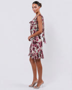 FW 2003 Floral Silk Dress