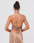 Embellished Silk Set