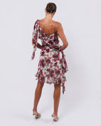FW 2003 Floral Silk Dress