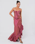 1990s Floral Embellished Set