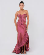 1990s Floral Embellished Set