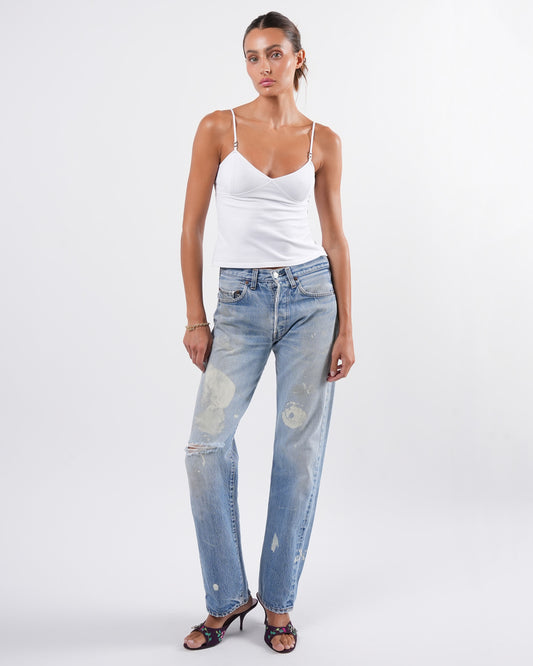 Tom Ford Era White Tank Top