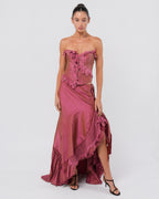 1990s Floral Embellished Set