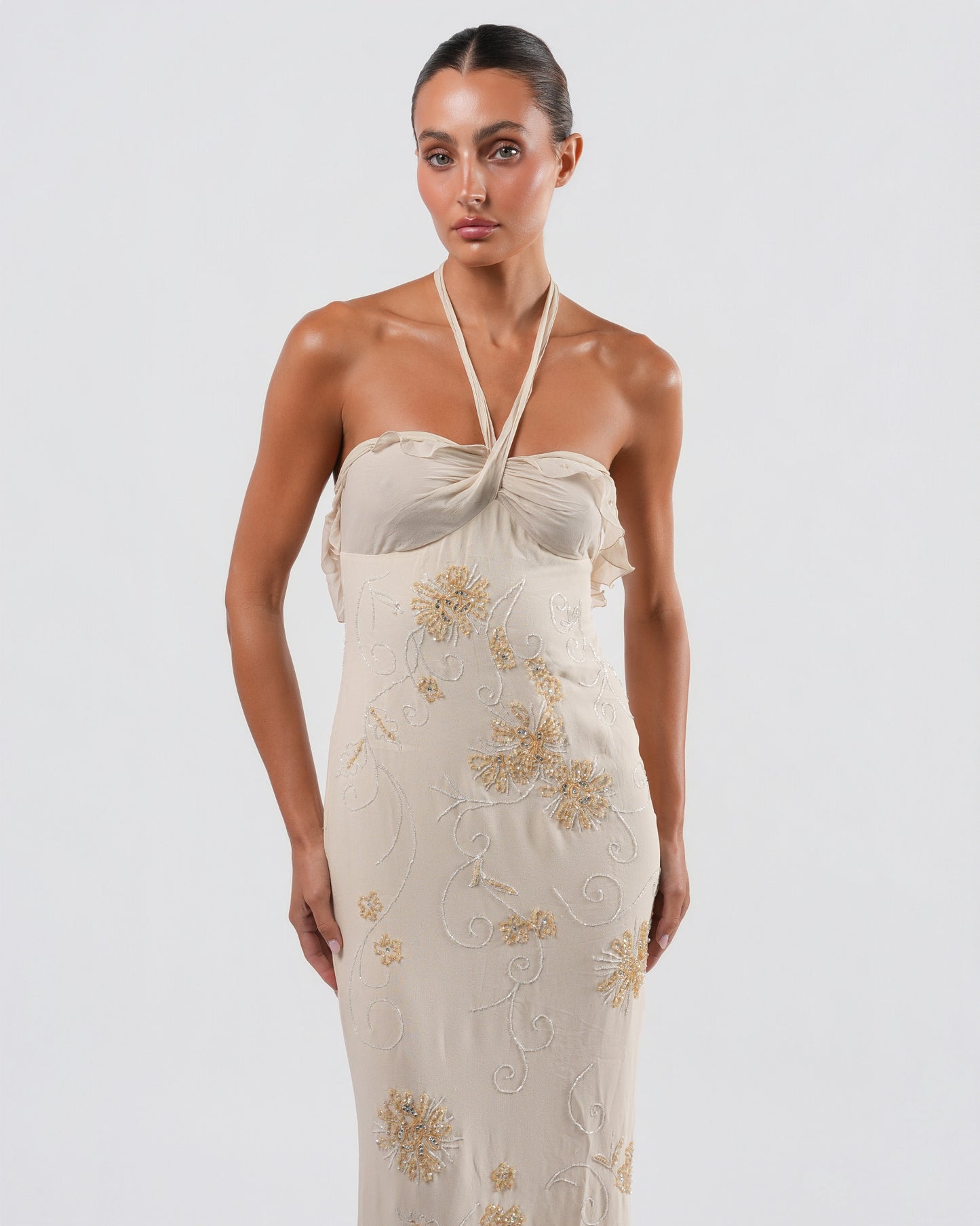 SS 1999 Sample Embellished Gown