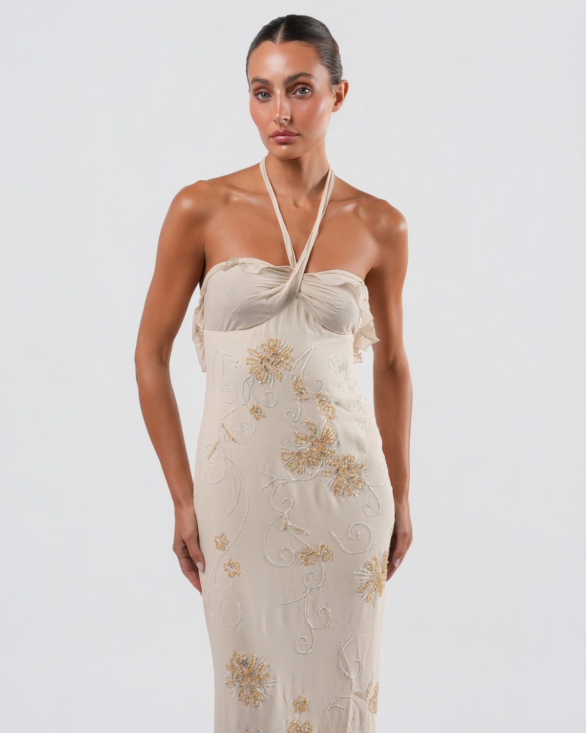 SS 1999 Sample Embellished Gown