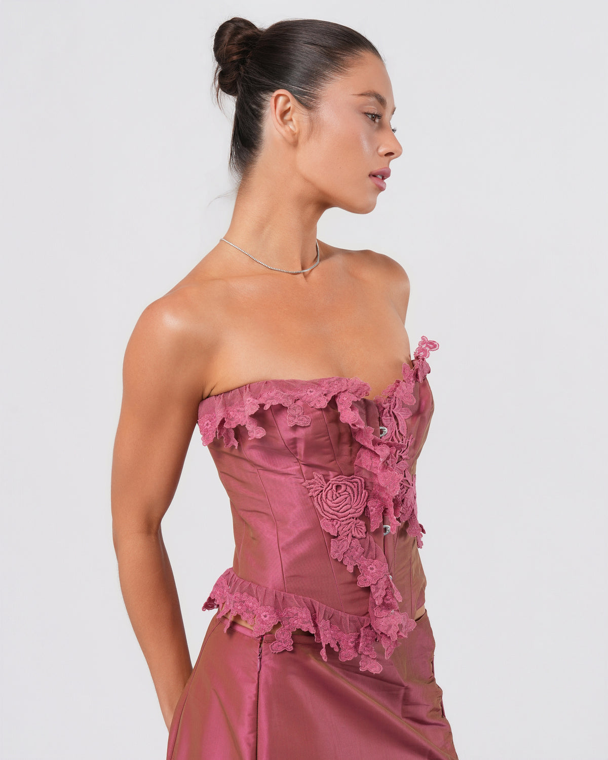 1990s Floral Embellished Set