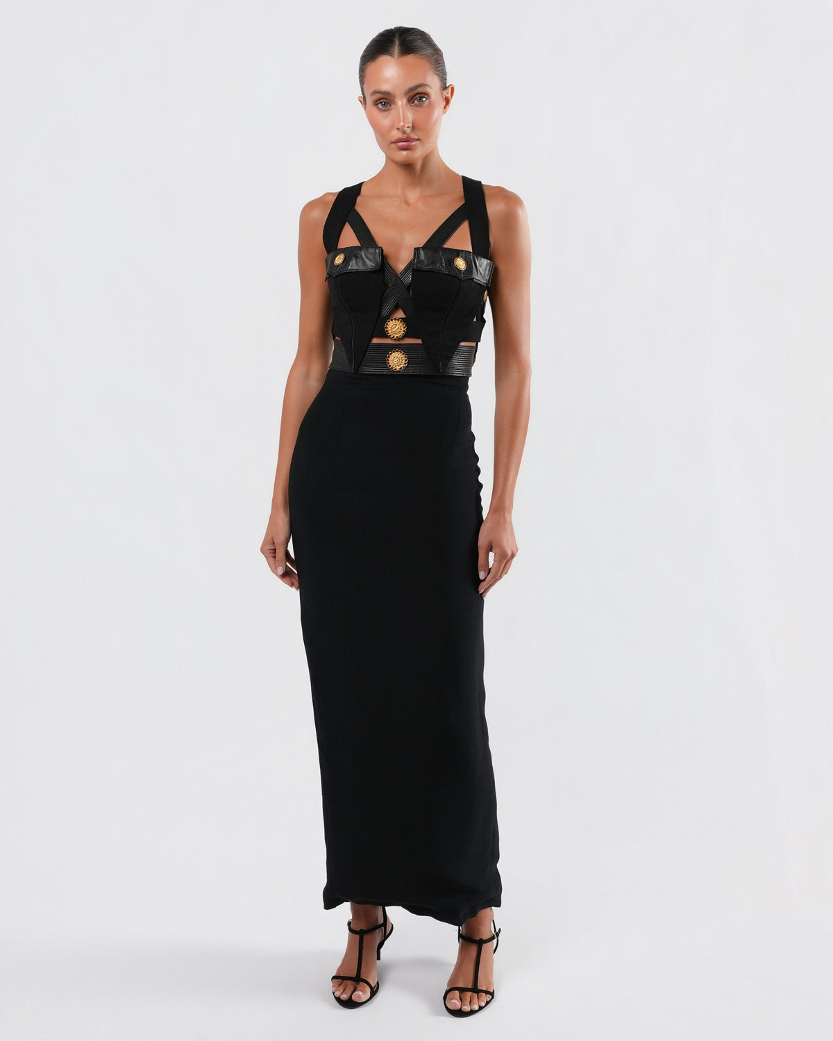FW 1992 "Miss S & M" Bustier And Skirt