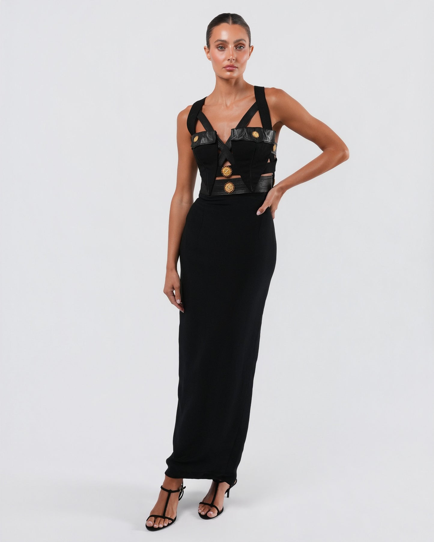 FW 1992 "Miss S & M" Bustier And Skirt