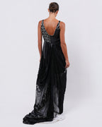 SS 1994 Draped Lace Gown