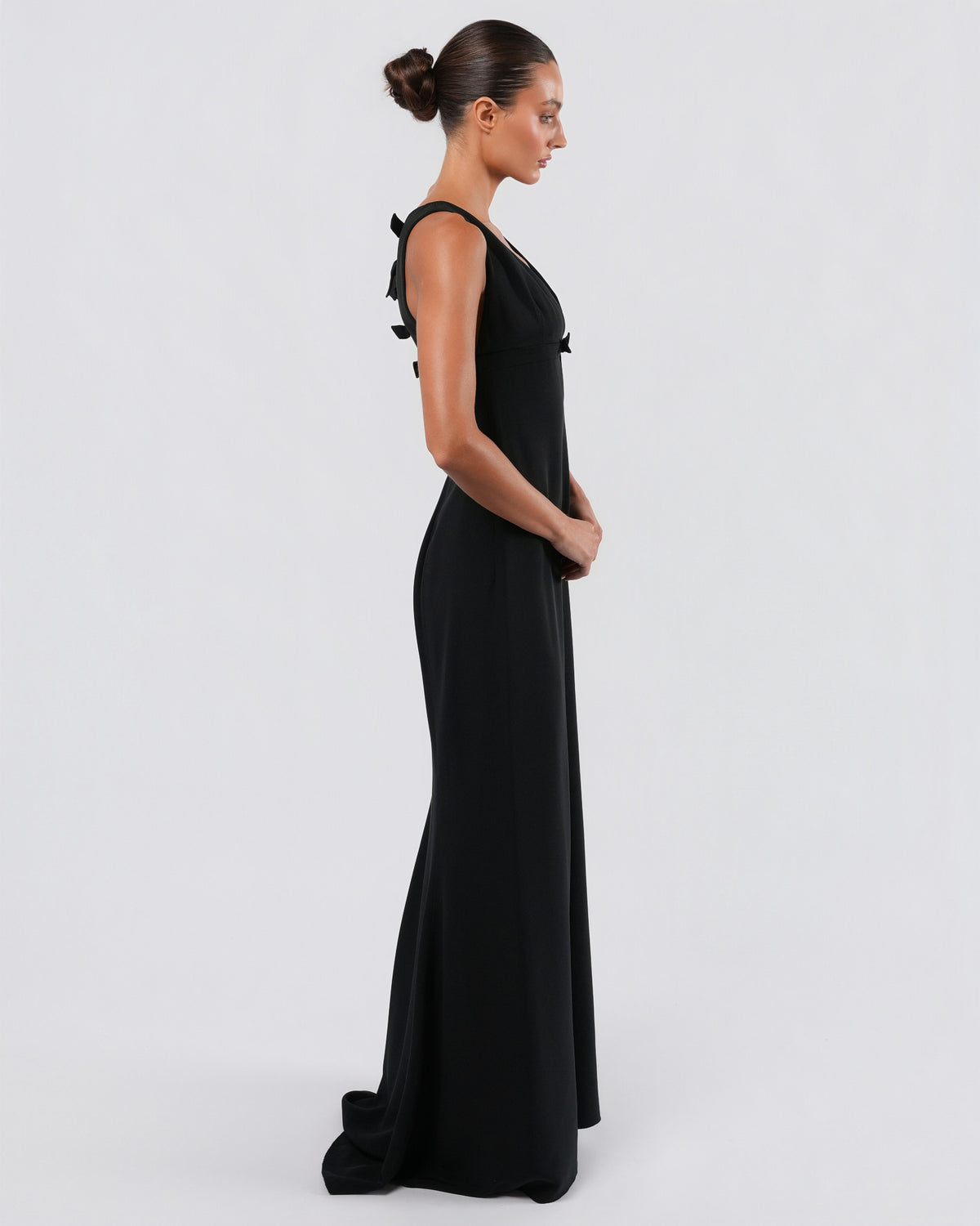 SS 2008 Bow Embellished Gown