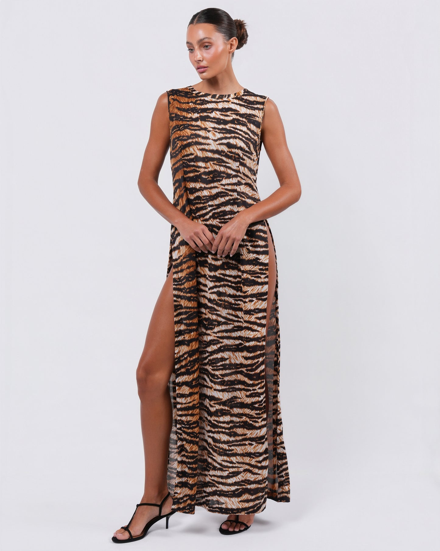 SS 1996 Runway Tiger Dress