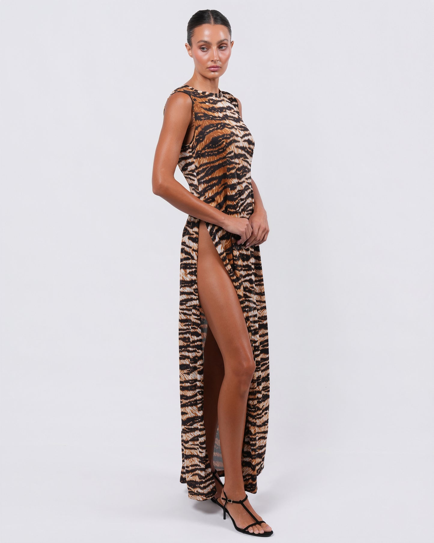 SS 1996 Runway Tiger Dress