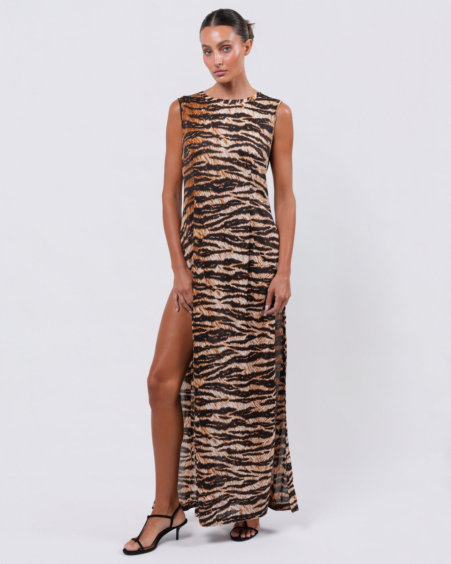 SS 1996 Runway Tiger Dress