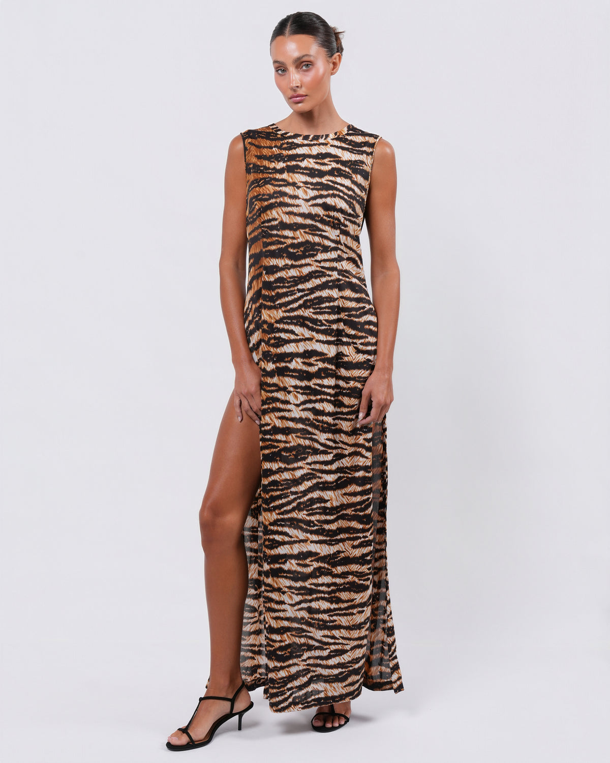 SS 1996 Runway Tiger Dress